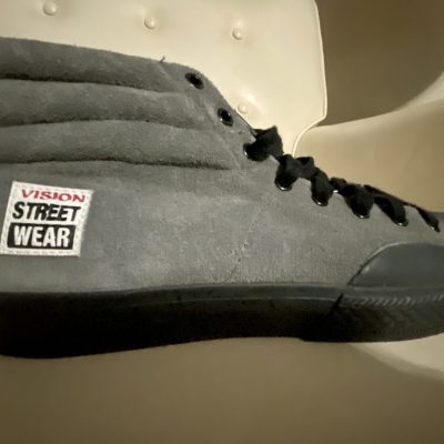 VISION STREET WEAR SUEDE HI CHARCOAL