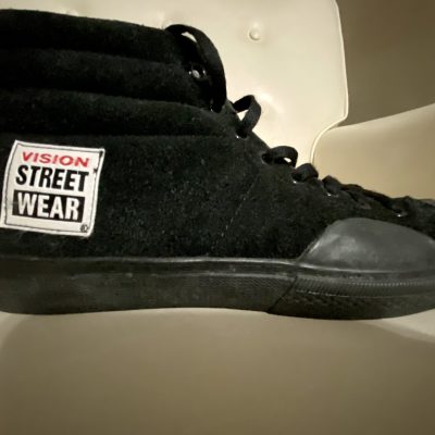VISION STREET WEAR SUEDE HI BLACK