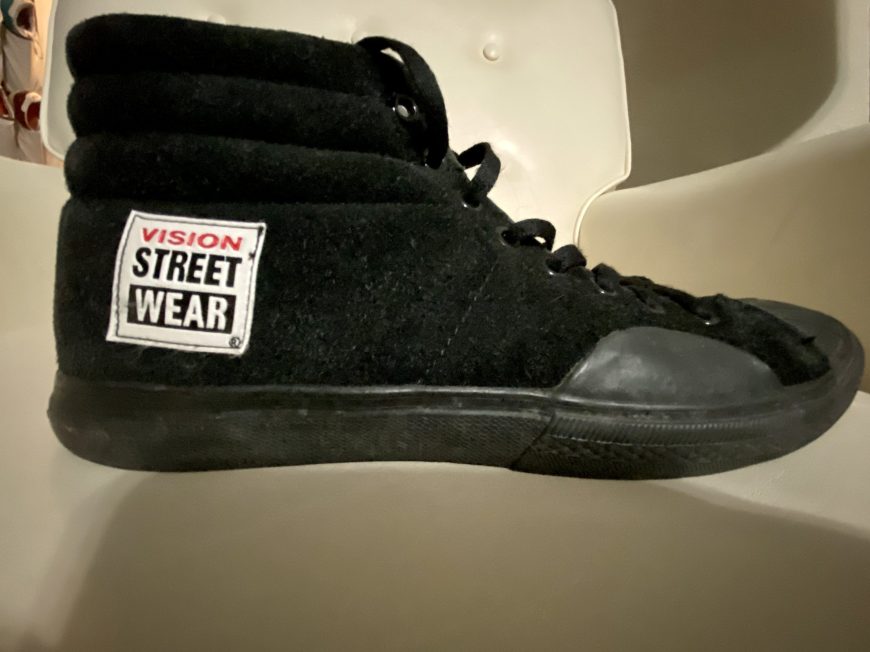 VISION STREET WEAR SUEDE HI BLACK