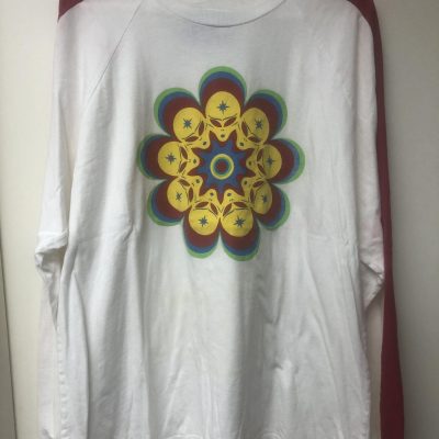 Mondorama Alien Fractal Striped Long Sleeve Tee