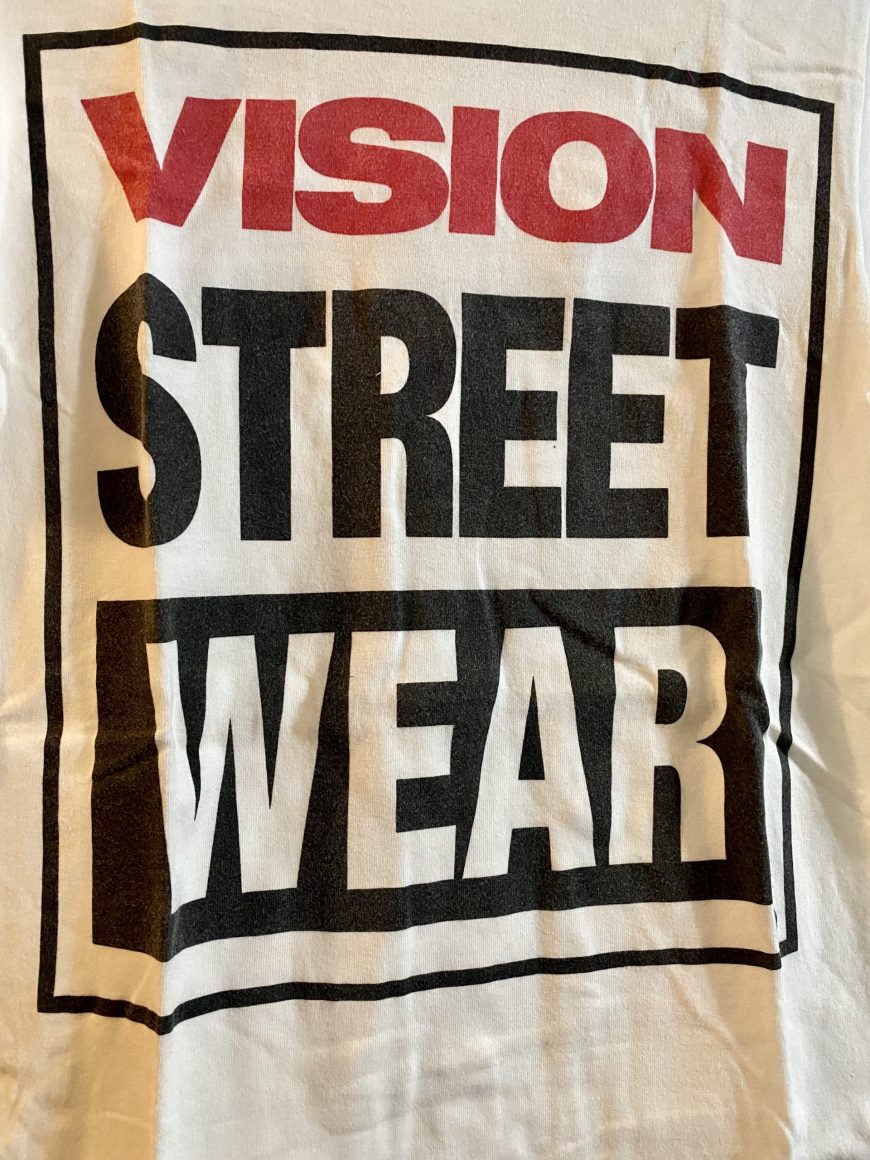 VISION STREET WEAR White T