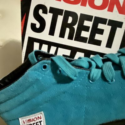 VISION STREET WEAR SUEDE HI TURQUOISE