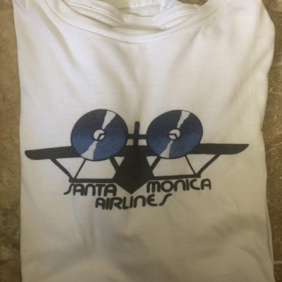 Santa Monica Airlines logo tee