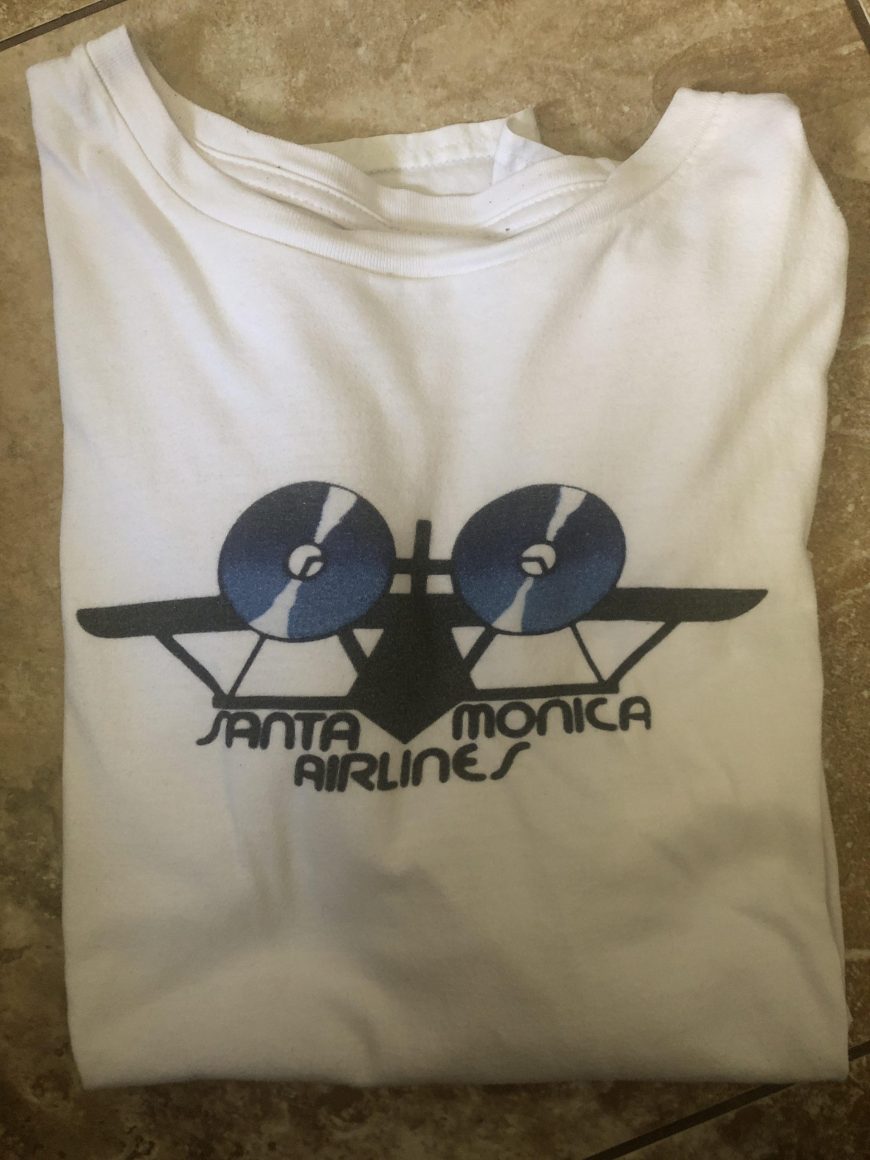 Santa Monica Airlines logo tee