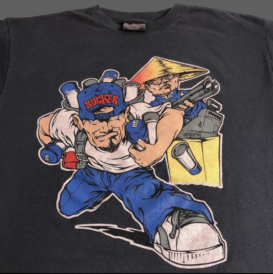 Sucker Brand Shirt by CTOONS 1993’