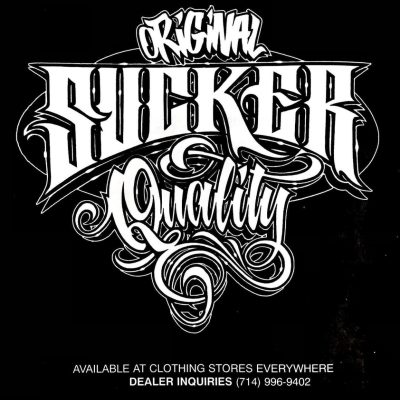 Sucker Brand Ad