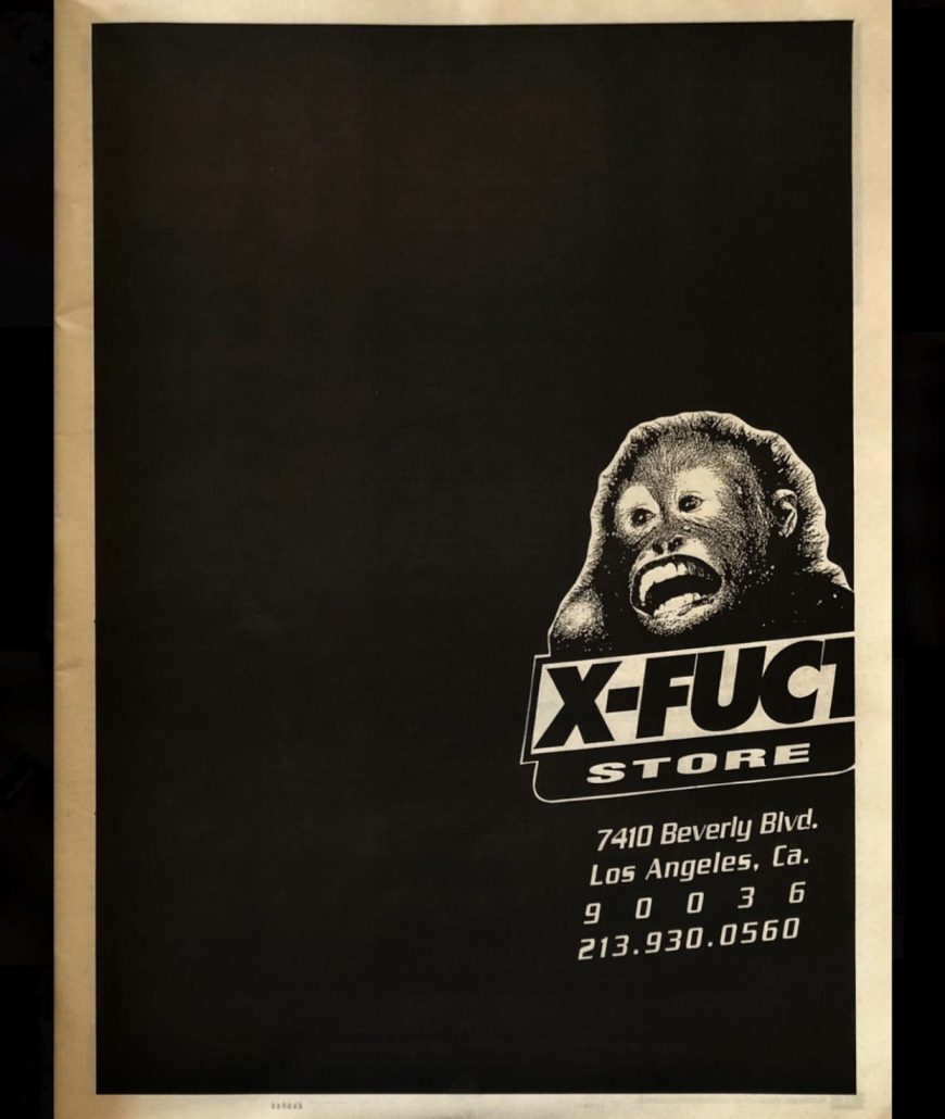 X-Fuct Store Ad