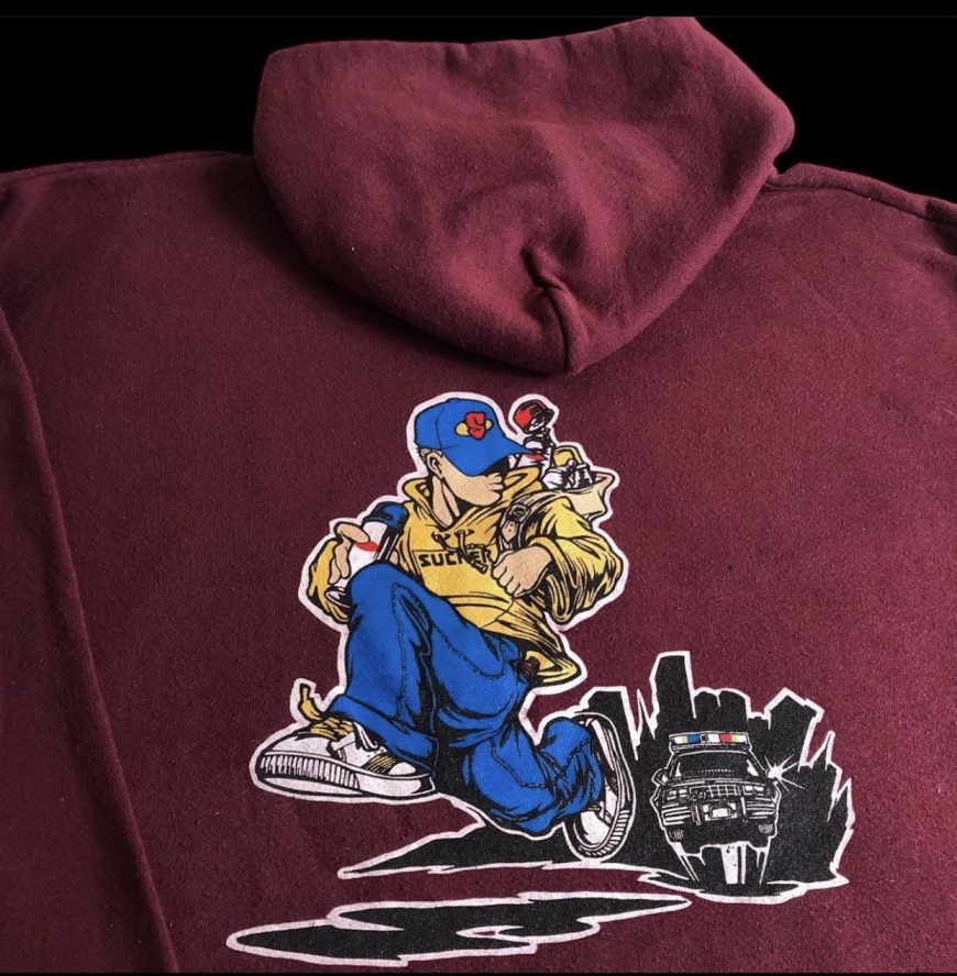 Sucker Brand Hoodie by CTOONS