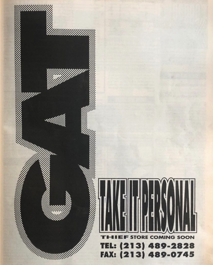 Gypsys and Thieves (GAT) Ad