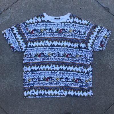 Stussy Irie Band Short Sleeve All Over Print