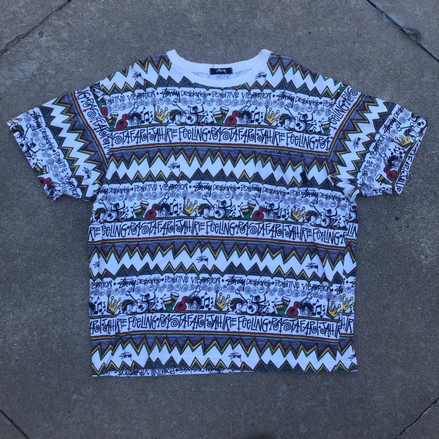 Stussy Irie Band Short Sleeve All Over Print