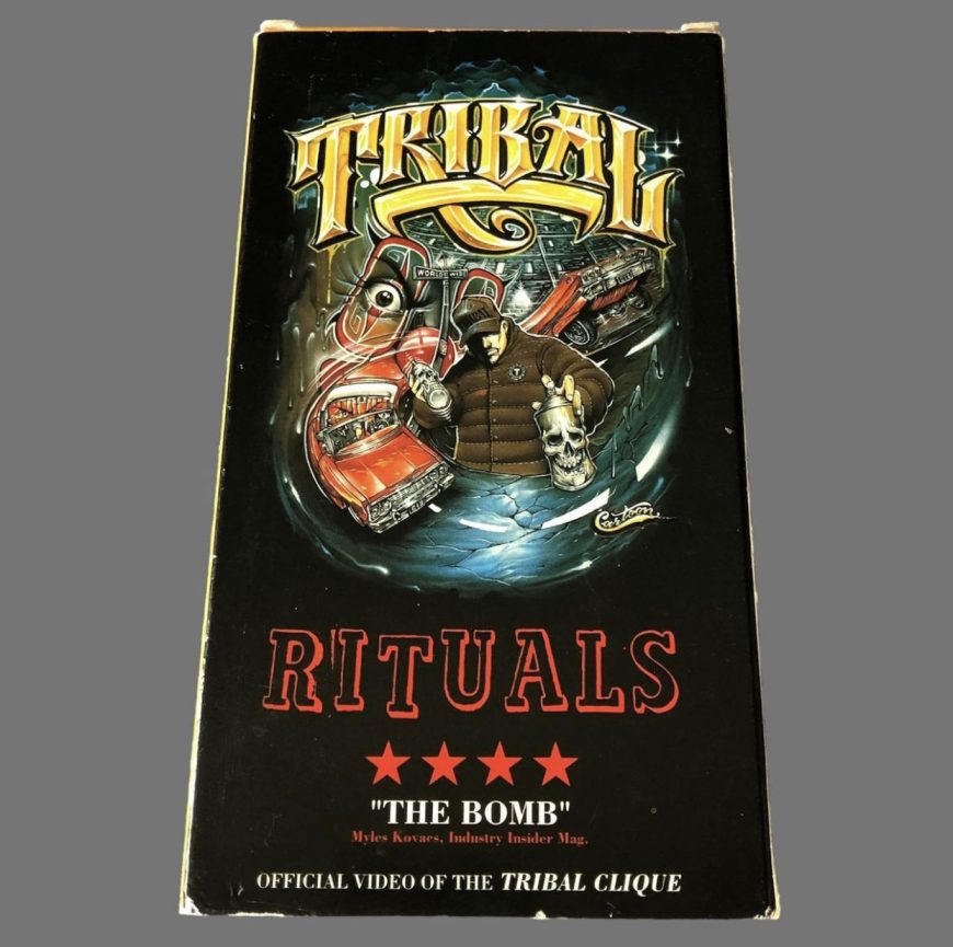 Tribal Streetwear “Rituals” VHS Tape 1997’
