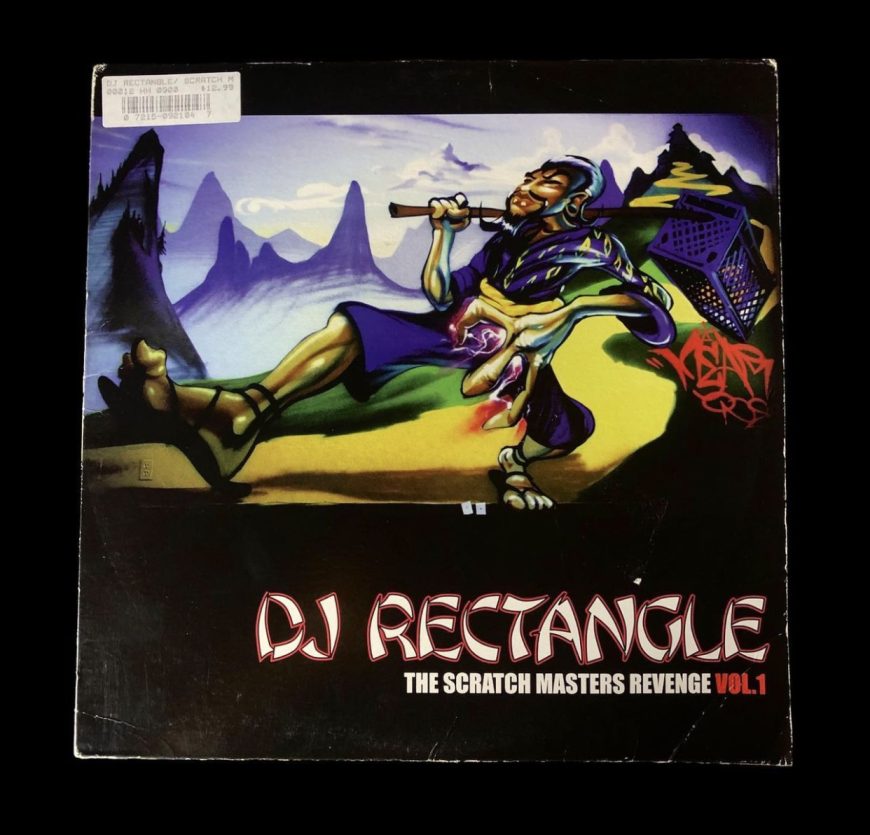 Dj Rectangle- The Scratch Masters Revenge Vinyl, Art Direction by Conart