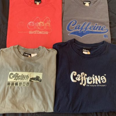 90s Caffeine T-shirts