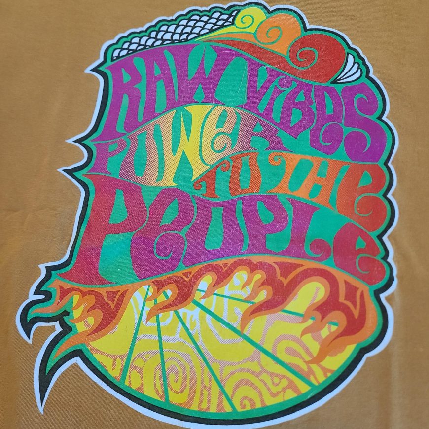 Fresh Jive “Power To The People” Raw Vibes Tee