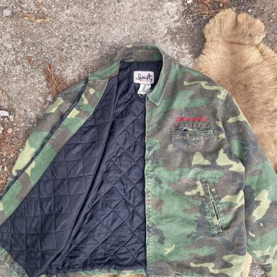 “PERVERT” Work jacket camouflage