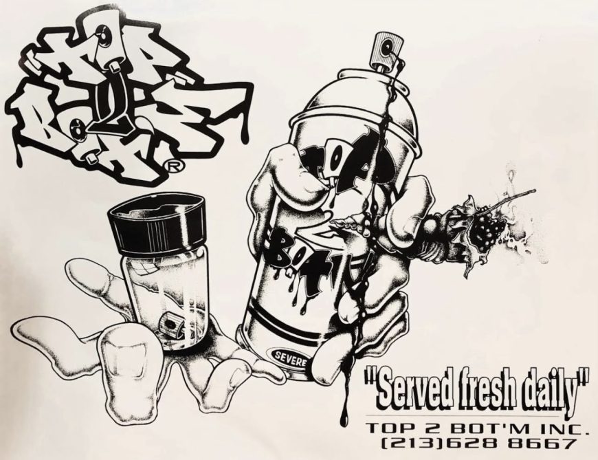 Top2bot’m “Served Fresh Daily” Ad by SEVERE 1994’