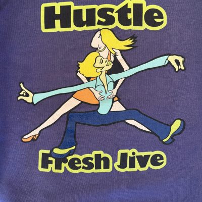 90s “Hustle” Raw Vibes Fresh Jive Flavor Hoodie