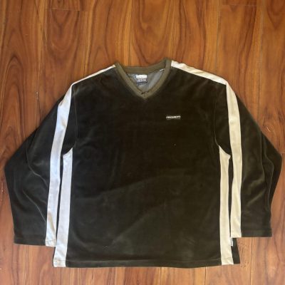 90s Freshjive Velour Long Sleeve XL