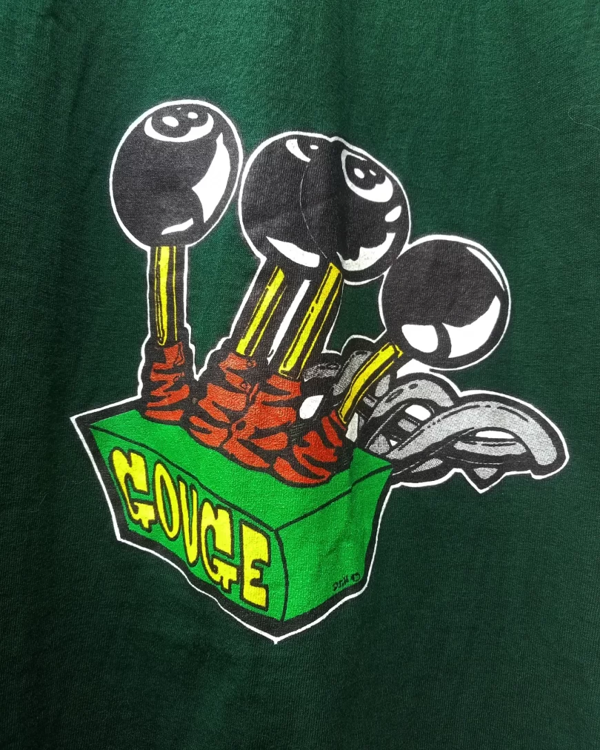 90s Gouge clothing skateboard