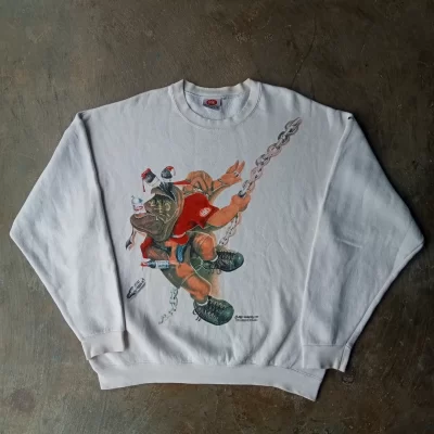 Echo Unlimited Chain Climber Crew Neck Sweatshirt 1993