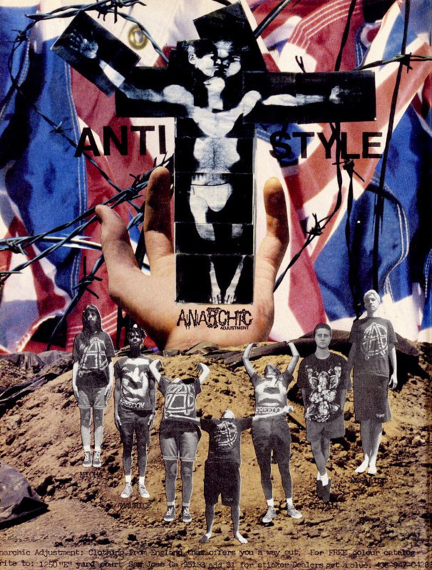 Various Anarchic Adjustment Ads From Thrasher
