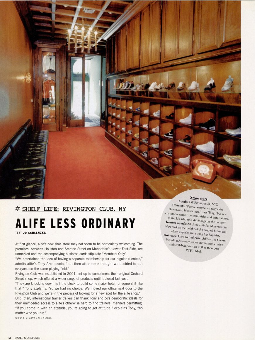 Alife Rivington Club – Dazed & Confused March 2005
