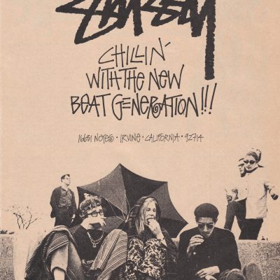Stussy Ad Chillin With The New Beat Generation, 1989