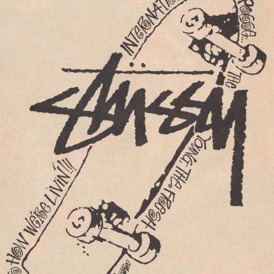 Stussy Ad International Stussy Posse Skateboard, 1989