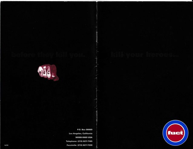 Fuct Catalog 1995 - Kill Your Heroes