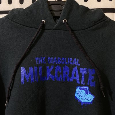 90s Milkcrate Athletics (The Diabolical Biz Markie Logo Flip) Hoodie
