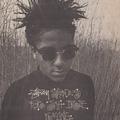 Stussy Sunglasses Ad Featuring Christopher Dowd From Fishbone, 1987