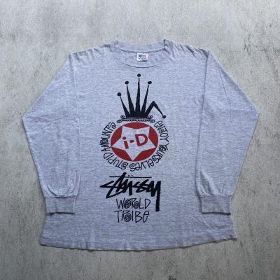 Stussy World Tribe x ID Magazine 10 Years LS Tee