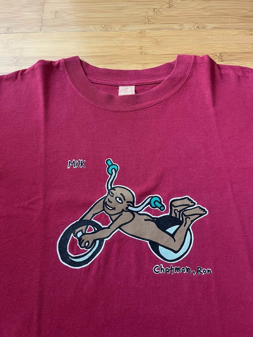 1992 Milk Skateboard Goods Ron Chatman Tee