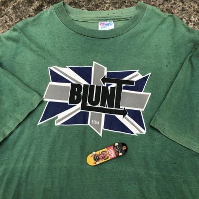 Vintage Blunt Union Jack Logo